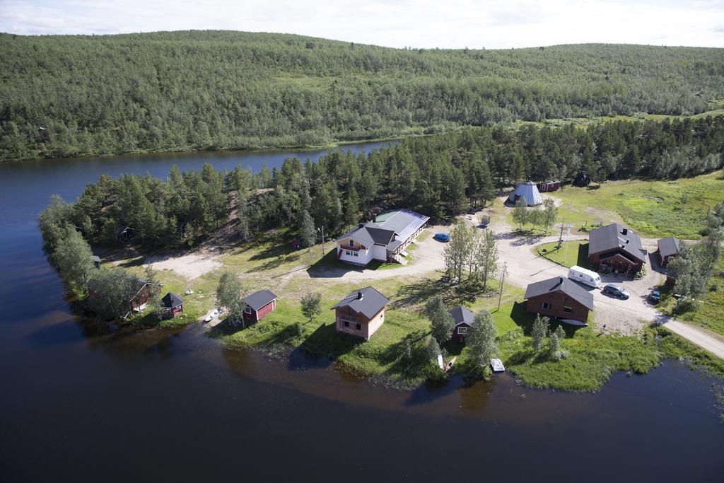 Kelotin Rantamajat Hotell Leppäjärvi Eksteriør bilde