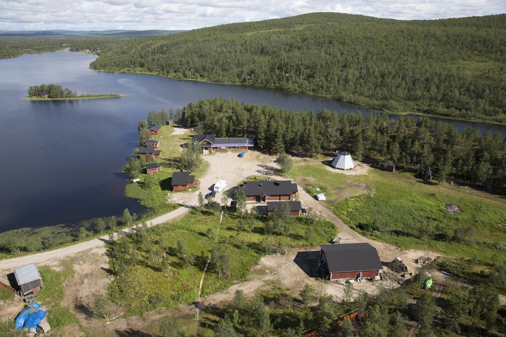 Kelotin Rantamajat Hotell Leppäjärvi Eksteriør bilde